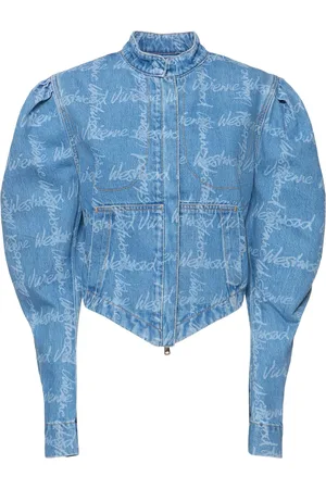 Vivienne Westwood Veste En Denim À Logo Filli