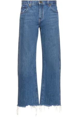 Khaite Jean Droit En Denim De Coton Kerrie