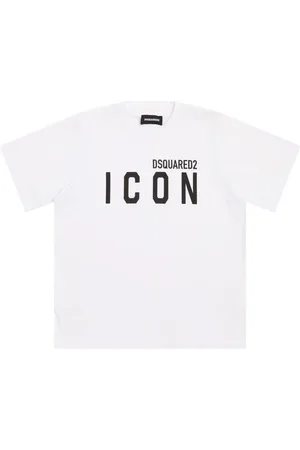 Dsquared2 T-shirt En Jersey De Coton Imprimé