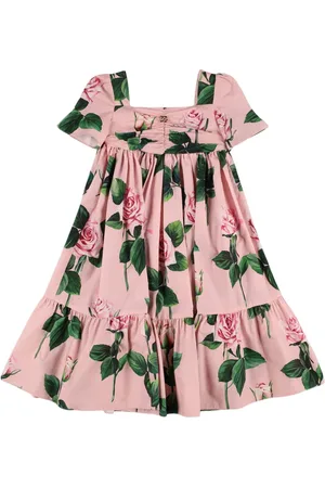 Dolce & Gabbana Robe En Coton Imprimé