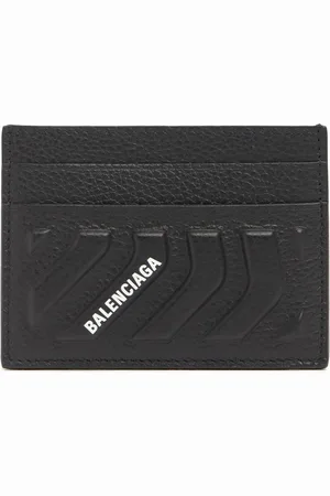 Balenciaga Porte-cartes En Cuir Embossé Voiture