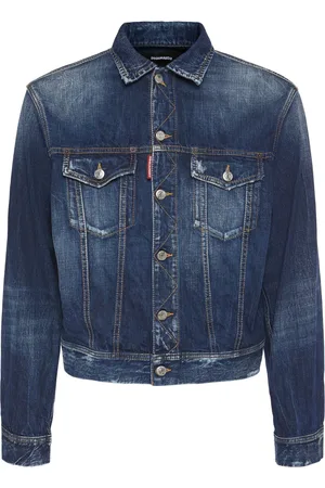 Dsquared2 Veste En Denim Be Cool Be Nice Wash L.a.