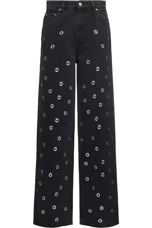 ROTATE Jean Droit Taille Haute
