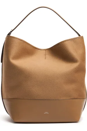 Totême Sac Cabas En Laine Doublée Détail Ceinture