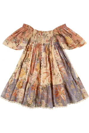 ZIMMERMANN Robe En Mousseline De Coton Imprimé