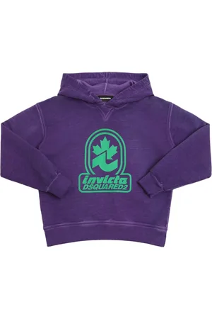 Dsquared2 Sweat-shirt En Coton Imprimé À Capuche