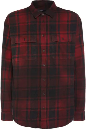Dsquared2 Chemise Tie & Dye À Carreaux