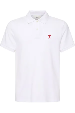 Ami Polo En Piqué De Coton Biologique À Logo