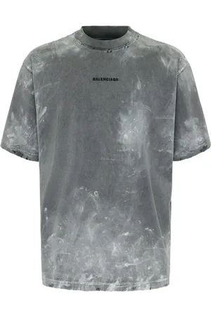 Balenciaga T-shirt En Coton Vintage Délavé