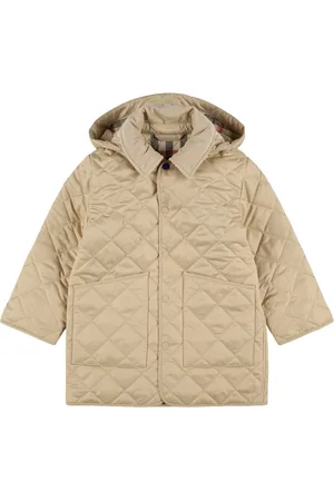 Burberry Doudoune En Polyester Matelassé À Capuche