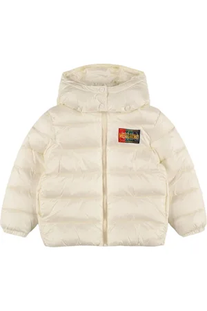 Moschino Doudoune En Nylon Imprimé