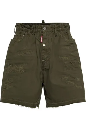 Dsquared2 Short En Coton Déchiré Big Brother