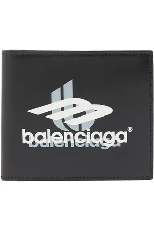 Balenciaga Portefeuille Carré En Cuir