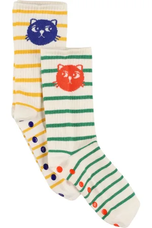 Mini Rodini 3 Paires De Chaussettes Anti-dérapantes