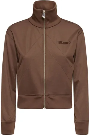 The Attico Veste De Survêtement Zippée En Jersey Brillant