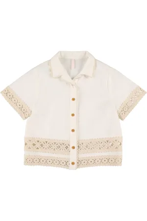 ZIMMERMANN Chemise En Dentelle Et Coton