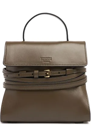 Moschino Sac À Main Mini En Cuir Tie Me