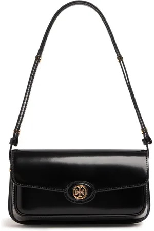 Tory Burch Sac En Cuir Brossé E/w Robinson