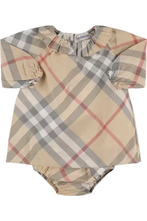 Burberry Robe & Protège-couche En Coton À Carreaux