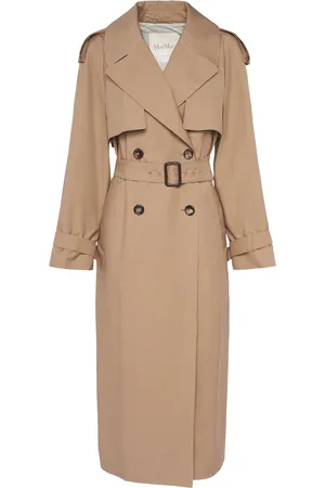 Max Mara Trench-coat En Sergé Otello