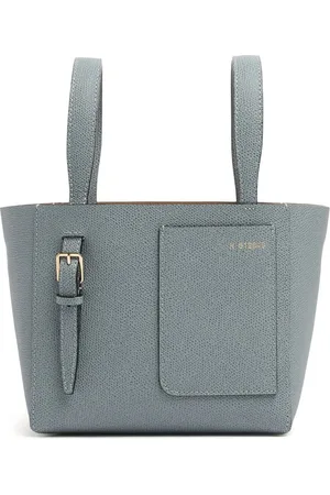 VALEXTRA Sac À Main Mini En Cuir Bucket