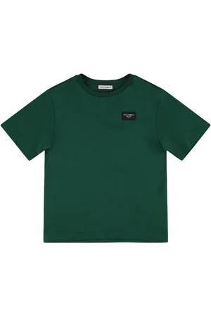 Dolce & Gabbana T-shirt En Jersey De Coton À Logo