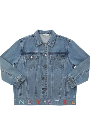 Stella McCartney Veste En Denim De Coton Brodé