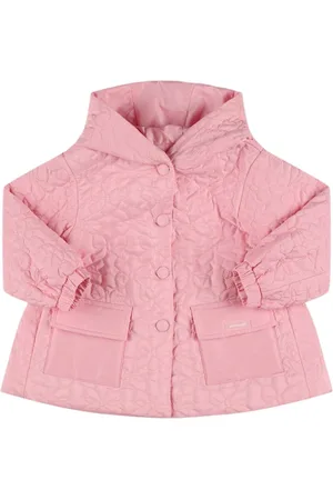 MONNALISA Veste En Polyester Matelassé À Capuche
