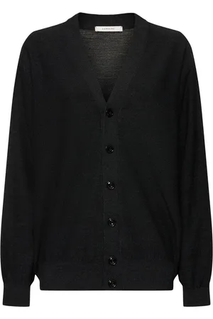 LEMAIRE Cardigan Relaxed En Laine Mélangée