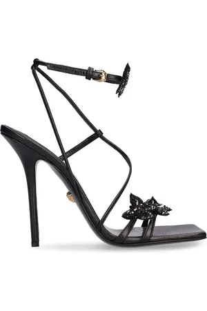 VERSACE Sandales En Cuir Dua Lipa 110 Mm