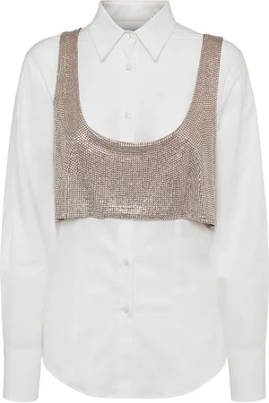 GIUSEPPE DI MORABITO Chemise En Popeline De Coton Embelli