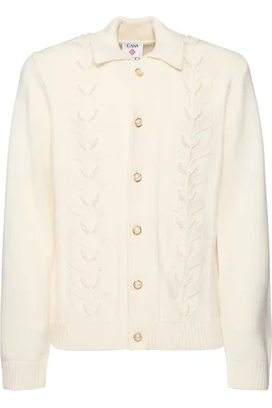 Casablanca Cardigan En Laine Laurel