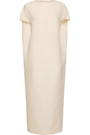 Khaite Robe Longue En Organza De Soie Mélangée Webster