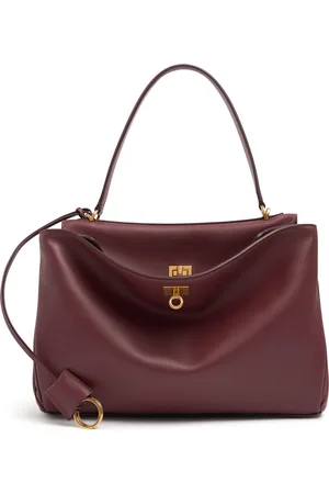 Balenciaga Sac Porté Épaule Moyen En Cuir Rodeo