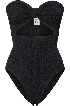Hunza G Maillot De Bain Une Pièce Sans Bretelles Alana