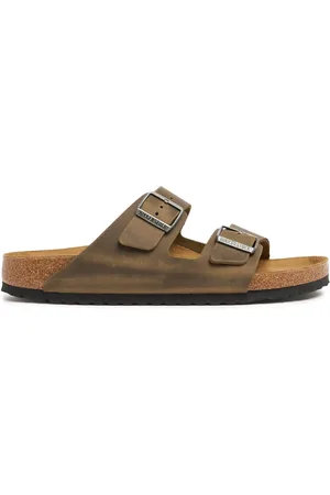 Birkenstock Sandales En Cuir Arizona