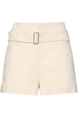 Msgm Short Taille Haute Avec Ceinture