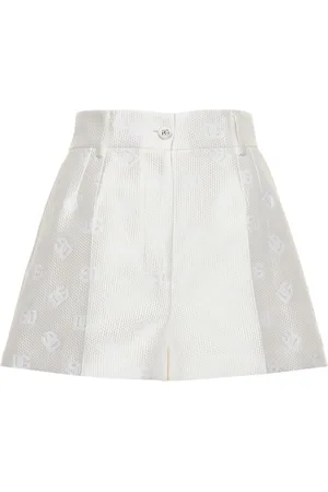 Dolce & Gabbana Short En Jacquard Monogramme À Logo