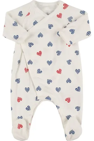 Petit Bateau Barboteuse En Jersey De Coton Imprimé