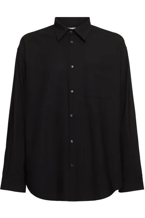 LANEUS Chemise En Laine Mélangée Légère