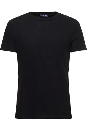 Frescobol Carioca T-shirt Slim En Lin Mélangé Lucio