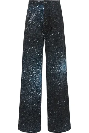 GIUSEPPE DI MORABITO Jean Ample En Denim Embelli