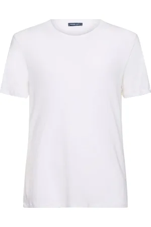 Frescobol Carioca T-shirt Slim En Lin Mélangé Lucio