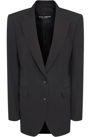 Dolce & Gabbana Blazer En Laine À Boutonnage Simple