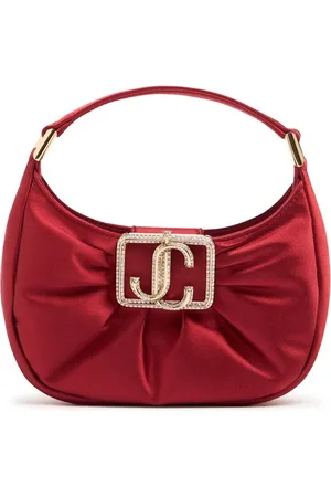 Jimmy Choo Sac Hobo Mini En Satin Edie