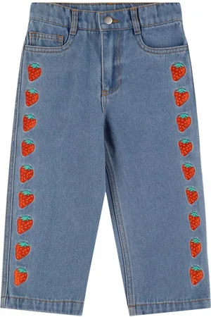 Tiny Cottons Jean En Coton Brodé