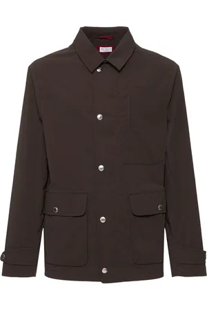 Brunello Cucinelli Veste En Coton Ciré