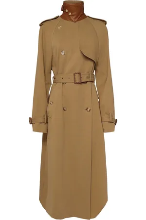 Chloé Trench-coat En Gabardine De Coton