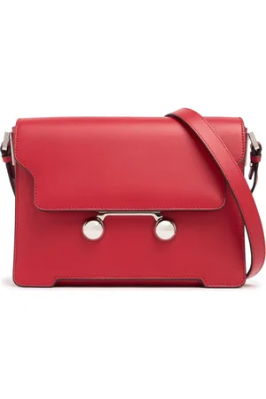 Marni Sac Porté Épaule Moyen En Cuir Trunkaroo