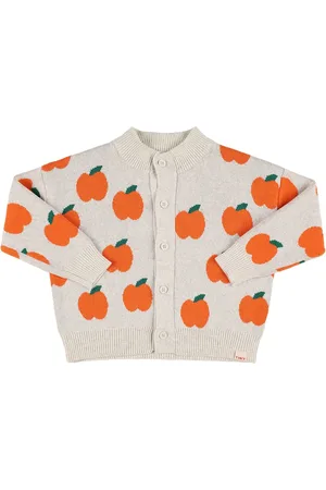 Tiny Cottons Cardigan En Maille Jacquard De Coton